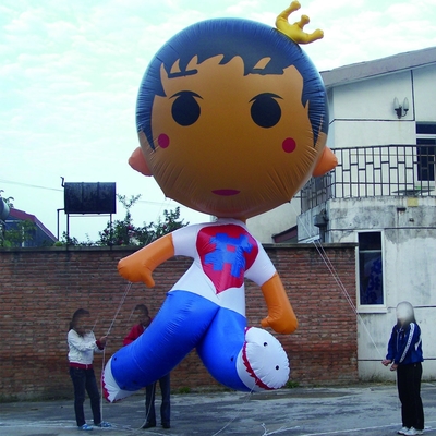 Modello di cartone animato gigante gonfiabile, auto, personaggio per decorazioni da palco