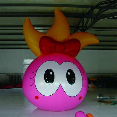 Logo in PVC personalizzato di bambole gonfiabili da cartone animato 3D