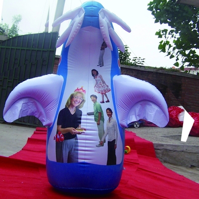 Prodotto gigante per display pubblicitario decorativo personaggio di cartone animato gonfiabile