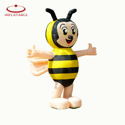 cartone animato pubblicitario personaggi gonfiabili personalizzati animalia cartone animato camminante cane gonfiabile api bovina bambola personalizzata