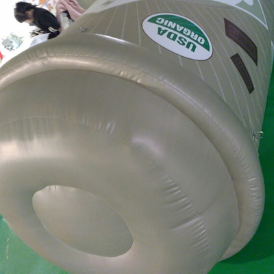 personalizzato Giant per la pubblicità tazza da caffè gonfiabile per eventi promozionali personaggi mascotte