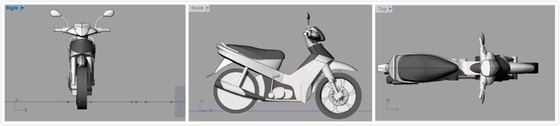 Motociclistica gonfiabile off-road gigante su misura per pubblicità gonfiabile all'aperto