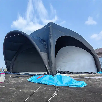 Logo personalizzato Arco espositivo tenda di eventi gonfiabile tenda esterno Air Dome Marquee pubblicità canopy gonfiabile tenda sigillata ad aria