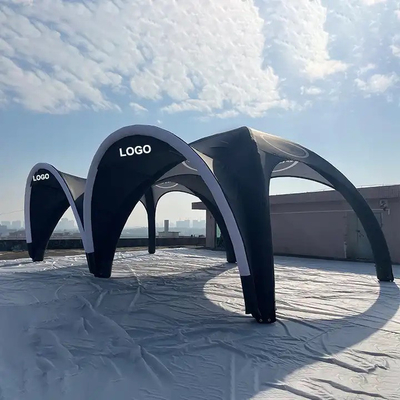 Logo personalizzato Arco espositivo tenda di eventi gonfiabile tenda esterno Air Dome Marquee pubblicità canopy gonfiabile tenda sigillata ad aria