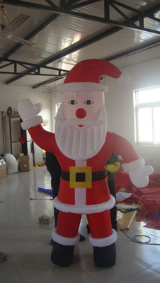 2023 Giant Cartoon Natale Esterno Papà Noel gonfiabile Per Decorazione Esterno