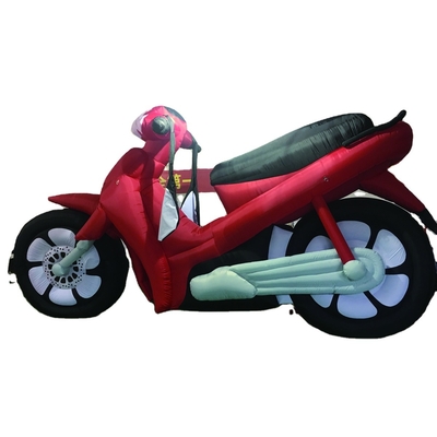 moto gonfiabile per la pubblicità all'aperto