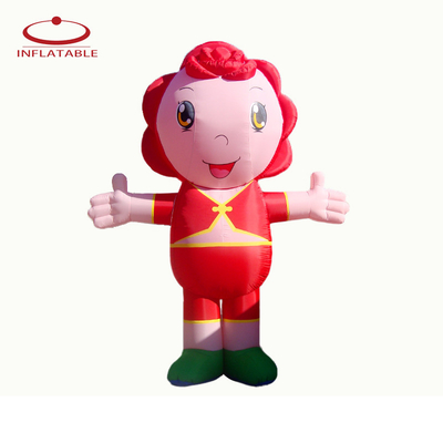 Mascotte dei cartoni animati gonfiabili in 3D