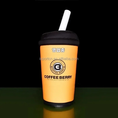 Pubblicità personalizzata Tazza gonfiabile gigante per eventi promozionali