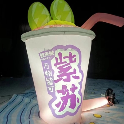 Pubblicità personalizzata Tazza gonfiabile gigante per eventi promozionali