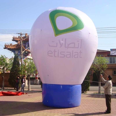 Forme di palloncini a aria calda sul tetto Palloncini gonfiabili ad aria fredda/Palloncini gonfiabili a terra per la pubblicità in vendita
