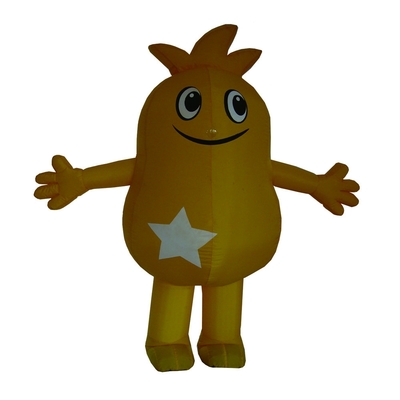 Mascotte dei cartoni animati gonfiabili