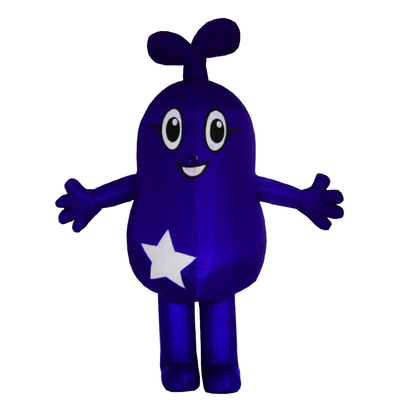 Mascotte dei cartoni animati gonfiabili