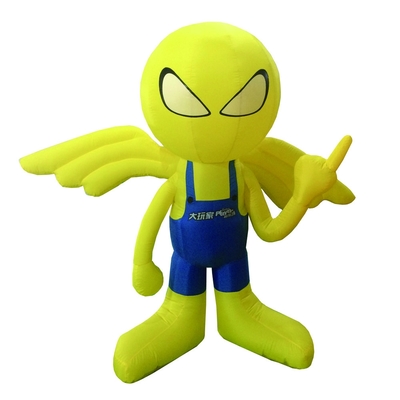 Mascotte dei cartoni animati gonfiabili
