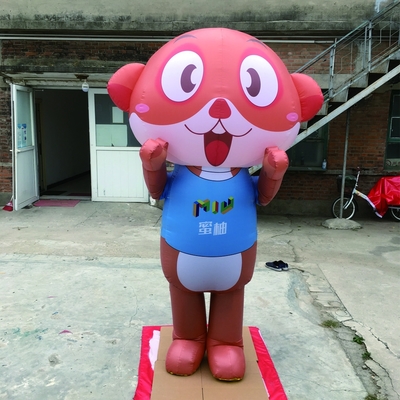 Costume di mascotte per orsi gonfiabili gigante di Oxford personalizzato