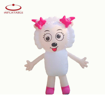 Mascotte di cartoni animati gonfiabili giganti personalizzate Oxford Cute pubblicità