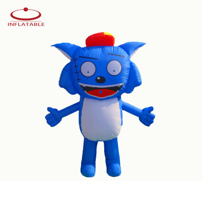 Mascotte di cartoni animati gonfiabili giganti personalizzate Oxford Cute pubblicità