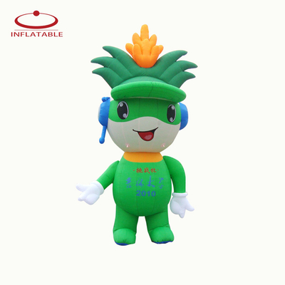 Mascotte sportive gonfiabili giganti pubblicità cartoni animati 3D materiale Oxford
