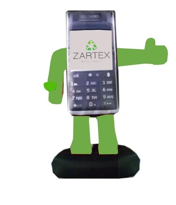 Materiale in PVC a cartone gonfiabile personalizzato dimensione 5m per attività all'aria aperta