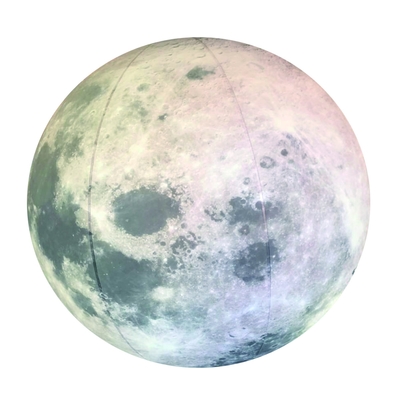 Pubblicità Rotonda Pallone di Elio LED Pallone Luna Gigante gonfiabile