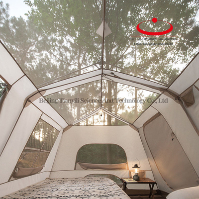 Nuovo Hotel Desert Tent personalizzabile Acqua resistente Campo gonfiabile all'aperto Tende da campeggio Acqua resistente Tende da festa Campeggio all'aperto