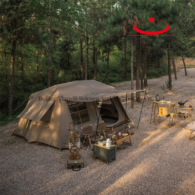 Nuovo Hotel Desert Tent personalizzabile Acqua resistente Campo gonfiabile all'aperto Tende da campeggio Acqua resistente Tende da festa Campeggio all'aperto