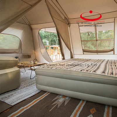 Nuovo Hotel Desert Tent personalizzabile Acqua resistente Campo gonfiabile all'aperto Tende da campeggio Acqua resistente Tende da festa Campeggio all'aperto