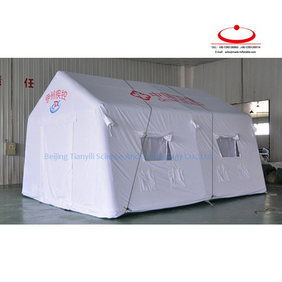 Tenda di emergenza di alta qualità personalizzata grande facile da installare Tenda industriale portatile gonfiabile