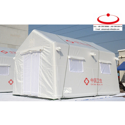 Tenda di emergenza di alta qualità personalizzata grande facile da installare Tenda industriale portatile gonfiabile