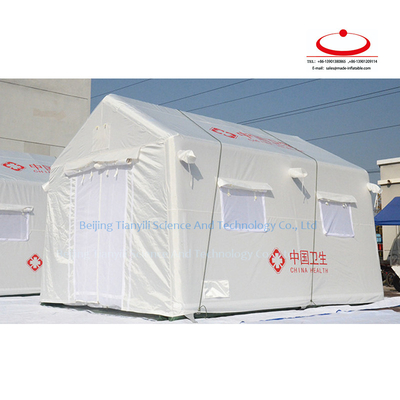 Tenda di emergenza di alta qualità personalizzata grande facile da installare Tenda industriale portatile gonfiabile