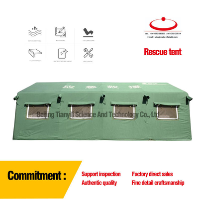 OEM/ODM Grande Conveniente di alta qualità per campeggio all'aperto Verde Tenda gonfiabile Relievo Tenda impermeabile Oxford