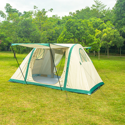 10 Persone Famiglia numerosa Inverno Luxury Air Tent Outdoor Acquaproof Canvas Inflatabili Campeggio tende in vendita