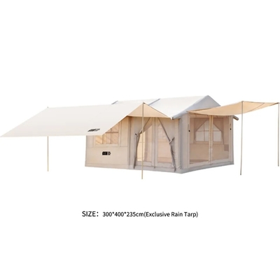 Tenda da campeggio gonfiabile per famiglie all'aperto 5-8 persone impermeabile Oxford per picnic e escursioni