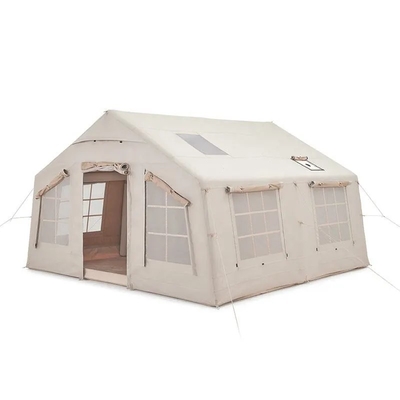 Casa gonfiabile all'aperto a misura Tenda a aria Famiglia famiglia Tenda da campeggio gonfiabile impermeabile a due stanze in vendita