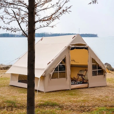 Campeggio all'aria aperta Casa gonfiabile Tenda tela o parte della famiglia di Oxford Tende per 3-4 persone