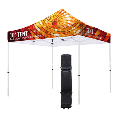 Tenda pieghevole in alluminio esagonale da 10 piedi per esterni Struttura Tenda da fiera usata per eventi commerciali