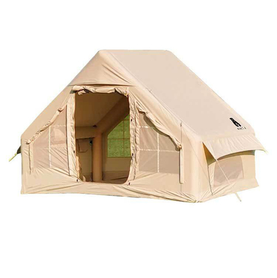 Tenda gonfiabile a doppio strato portatile pieghevole impermeabile condizionatore d'aria gonfiabile per campeggio e viaggi all'aperto