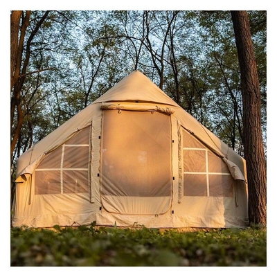 Personalizza il logo Tenda da campeggio gonfiabile Tenda a tetto aereo in tessuto Oxford