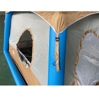 Tenda da campeggio gonfiabile pieghevole con pompa d'aria