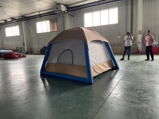 Tenda da campeggio gonfiabile pieghevole con pompa d'aria