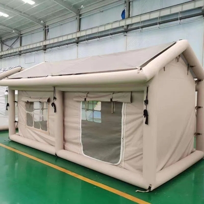 Tenda da campeggio gonfiabile a quattro stagioni portatile a doppio livello pieghevole