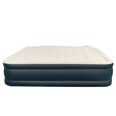 vendita calda portabile PVC Flocking Doppio strato Letto a aria gonfiabile Materassi a aria
