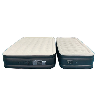 vendita calda portabile PVC Flocking Doppio strato Letto a aria gonfiabile Materassi a aria