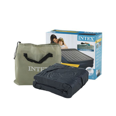 Materasso a gonfiore elettrico venduto a caldo Letto ad aria gonfiabile Materasso a gonfiore morbido Plush Flocking Durable Automatic