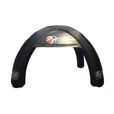 Tenda gonfiabile esterna gigante a quattro zampe in vendita con logo stampato