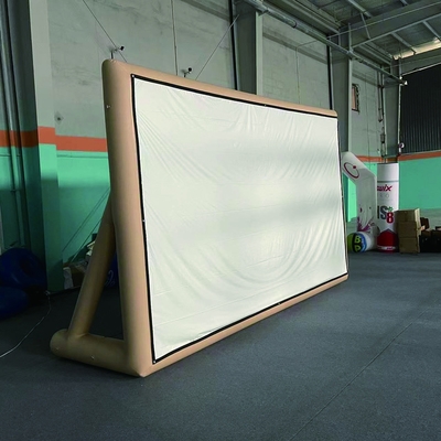 Prodotto all'ingrosso Dimensioni personalizzate Screen film esterno Proiezione posteriore Screen film gonfiabile esterno