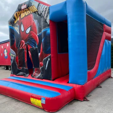 Castello gonfiabile in PVC per bambini, buttafuori gonfiabili commerciali, castello gonfiabile all'aperto