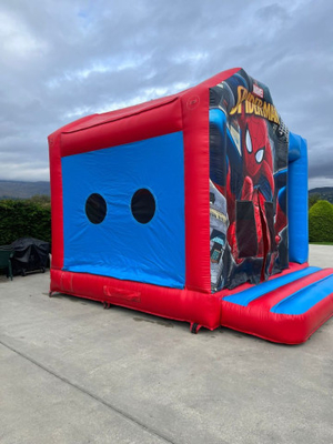 Castello gonfiabile in PVC per bambini, buttafuori gonfiabili commerciali, castello gonfiabile all'aperto