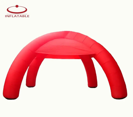 Produttore Impianto Camping all'ingrosso Mostra Tenda a ragno gonfiabile con stampa pubblicitaria