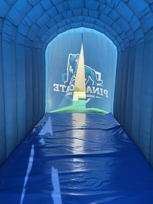 Tenda a galleria gonfiabile UV resistente