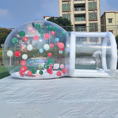 Tenda a bolla esterna a tema natalizio Tenda a cupola a bolla trasparente